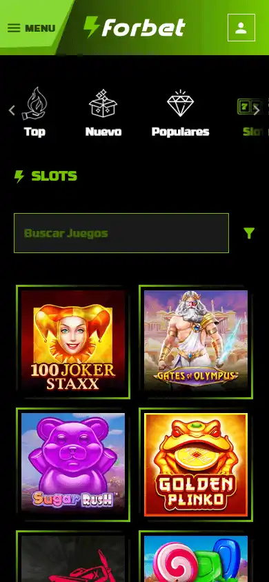 F0rbet Casino screenshot 3