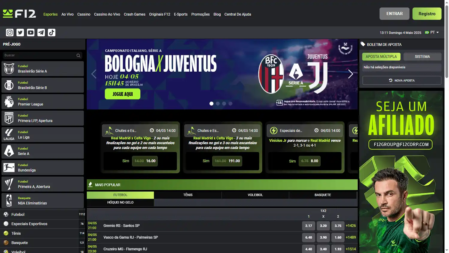 F12.bet Casino screenshot 1