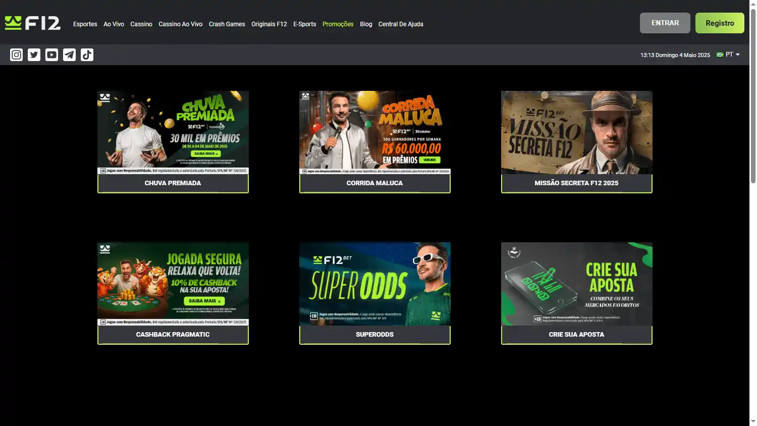 F12.bet Casino screenshot 3