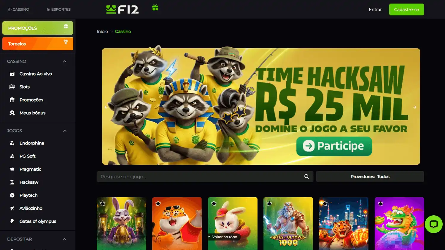 F12 Casino screenshot 2