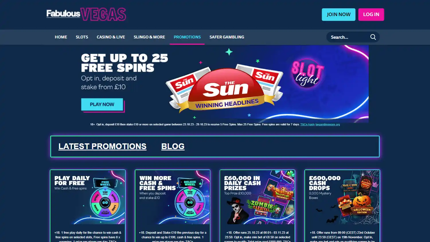 Fabulous Vegas Casino screenshot 3