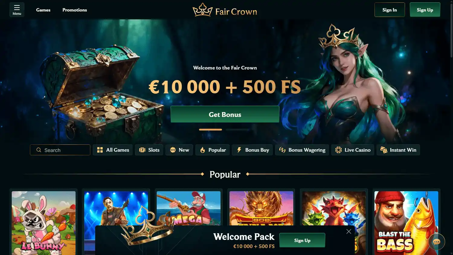 Fair Crown Casino screenshot 1