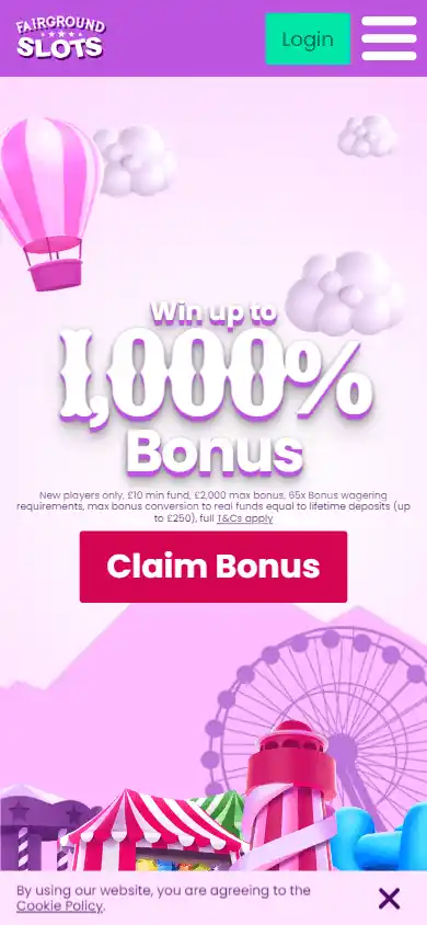 Fairground Slots Casino IE screenshot 5