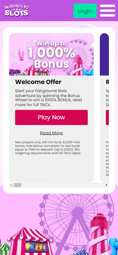 Fairground Slots Casino IE screenshot 7