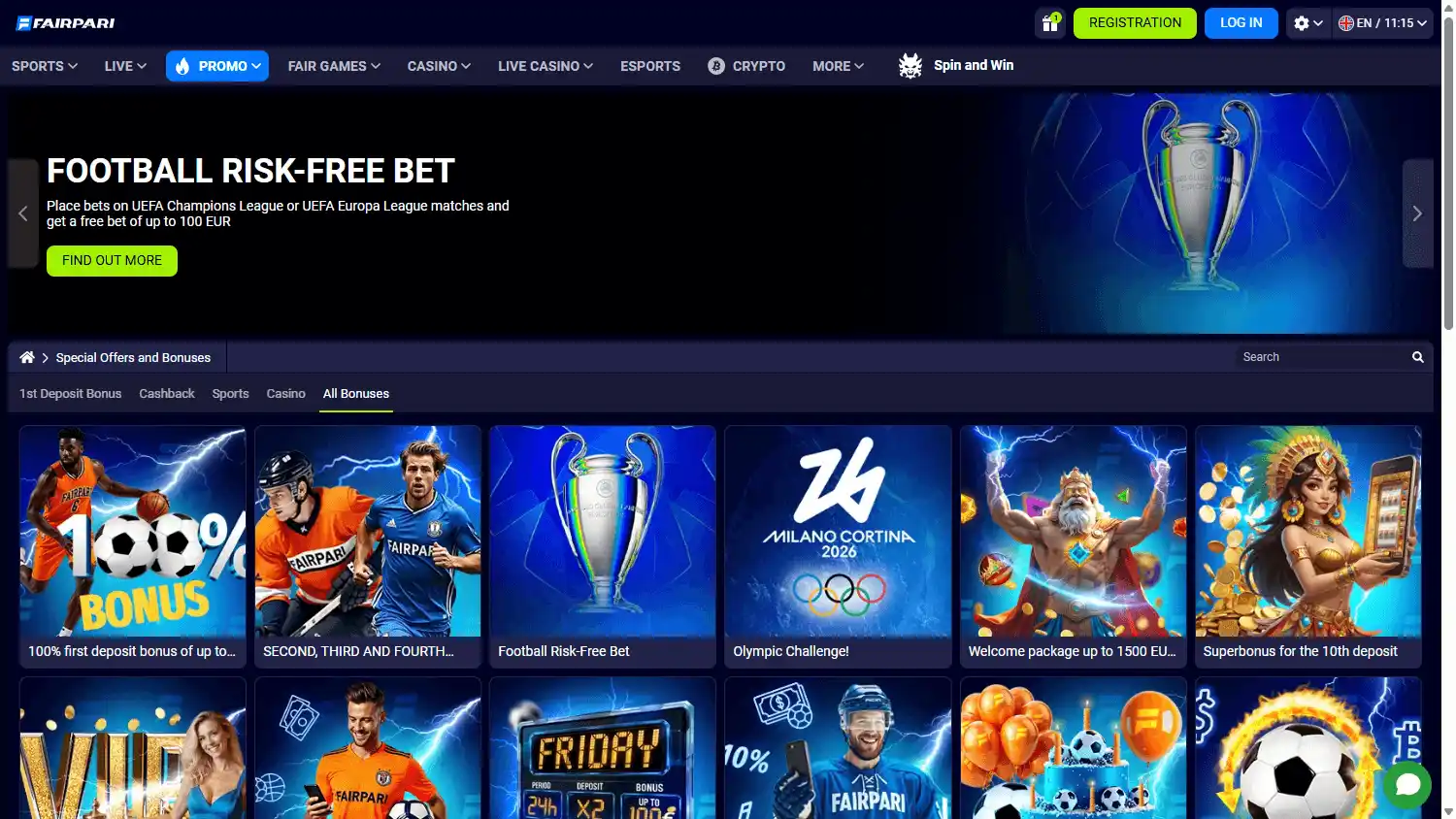 FairPari Casino screenshot 3