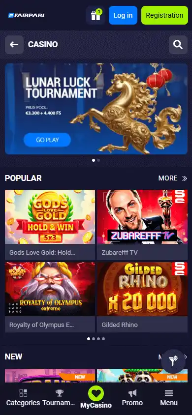 FairPari Casino screenshot 5