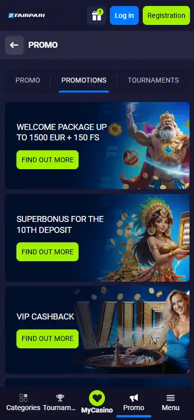 FairPari Casino screenshot 6