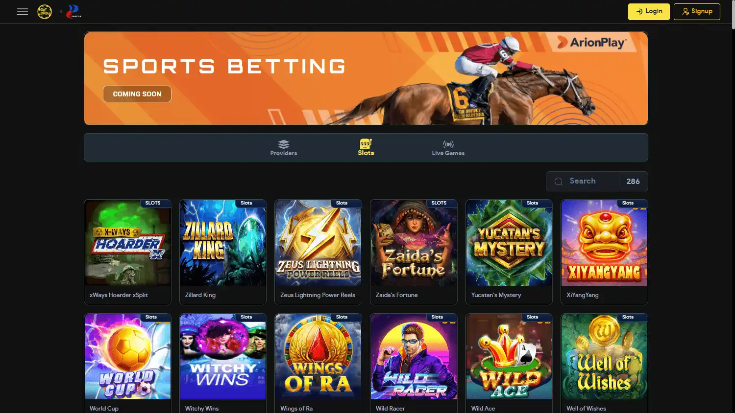 FairPlay Casino screenshot 2