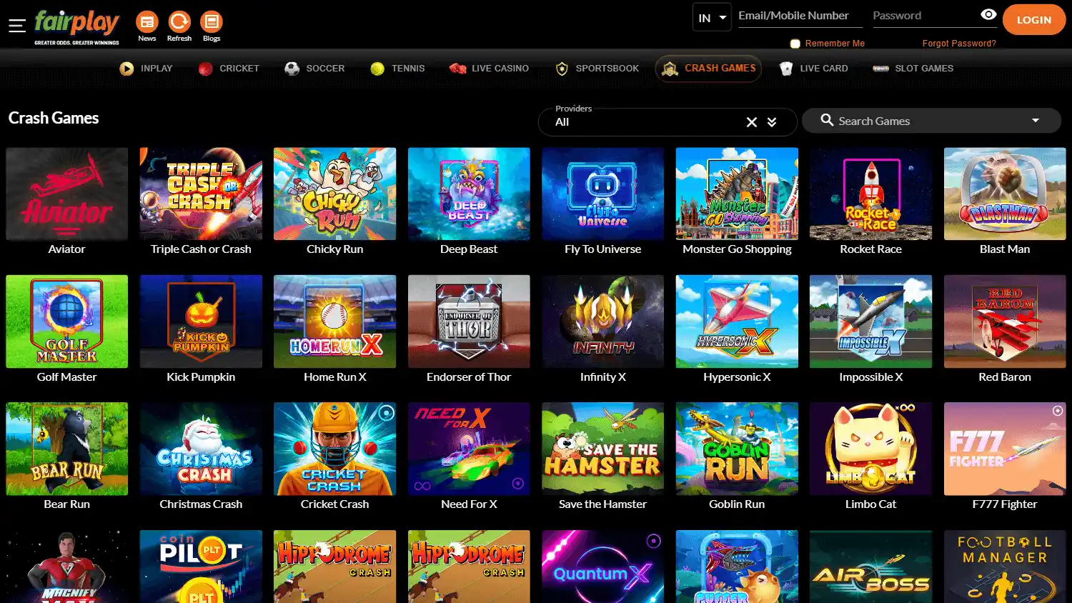 FairPlay IN Casino screenshot 2