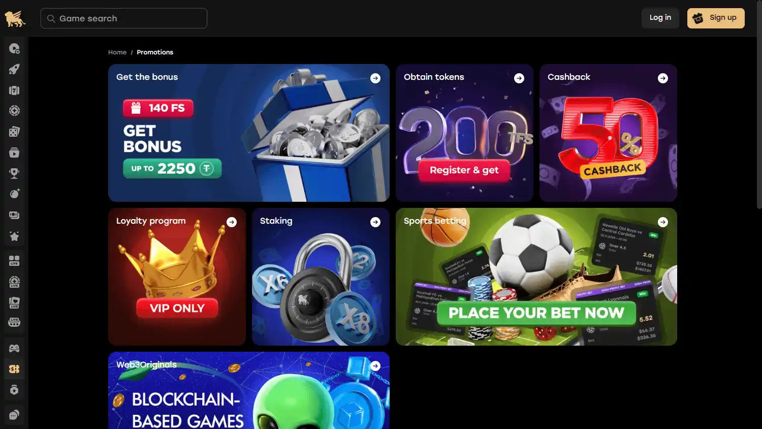 Fairspin Casino screenshot 3