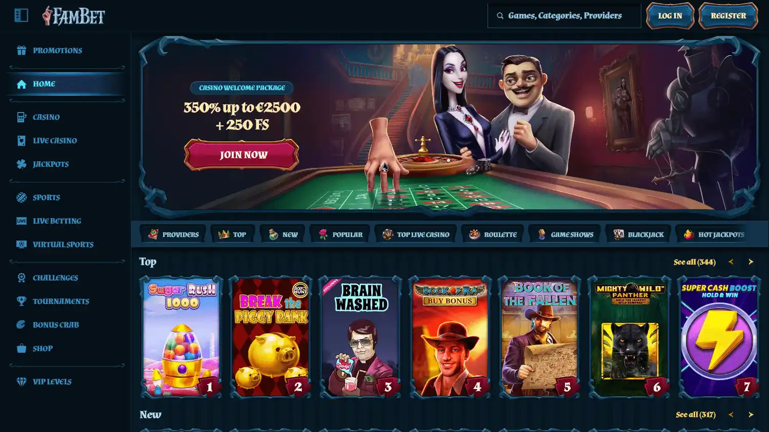 FamBet Casino screenshot 1