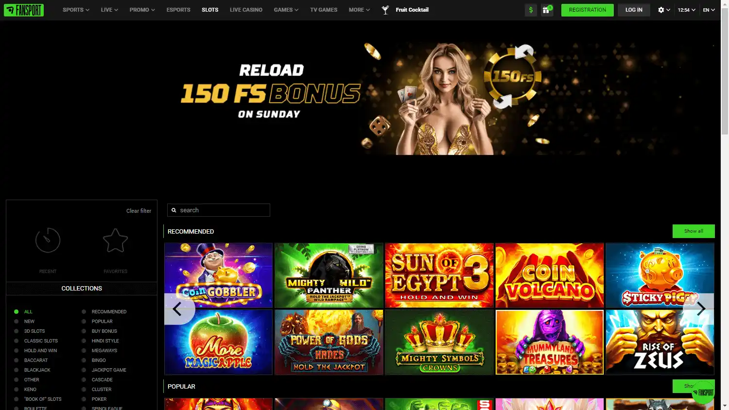 Fan-Sport Casino screenshot 2