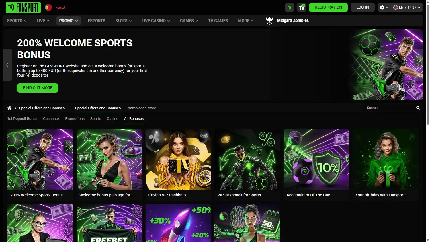 Fan-Sport Casino screenshot 3