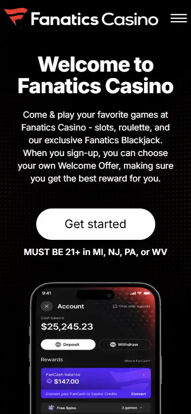 Fanatics Casino screenshot 4