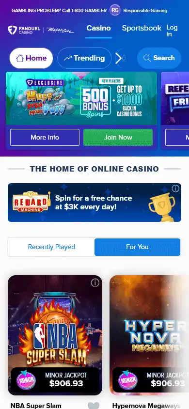 FanDuel Casino screenshot 3