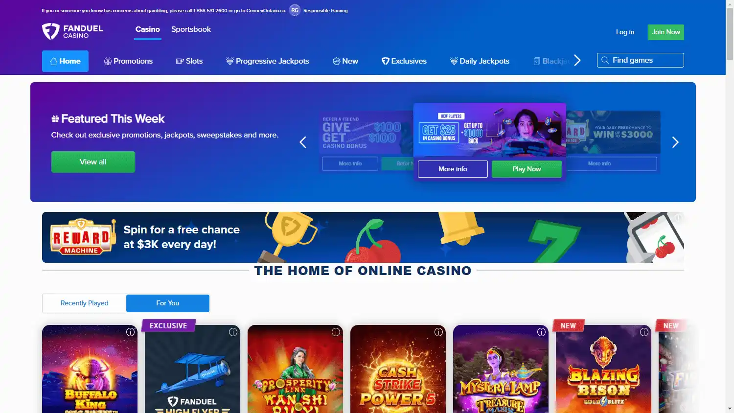 FanDuel Casino screenshot 1