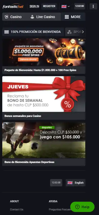 Fantastic Bet Casino screenshot 6