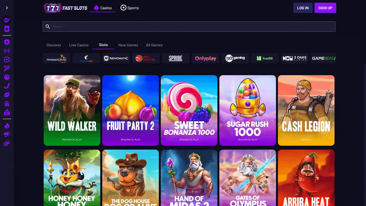 Fast Slots Casino screenshot 2