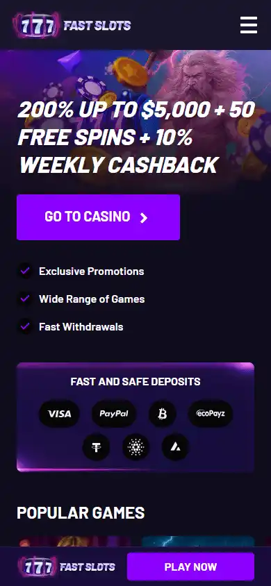 Fast Slots Casino screenshot 4