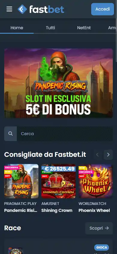 FastBet Casino IT screenshot 5