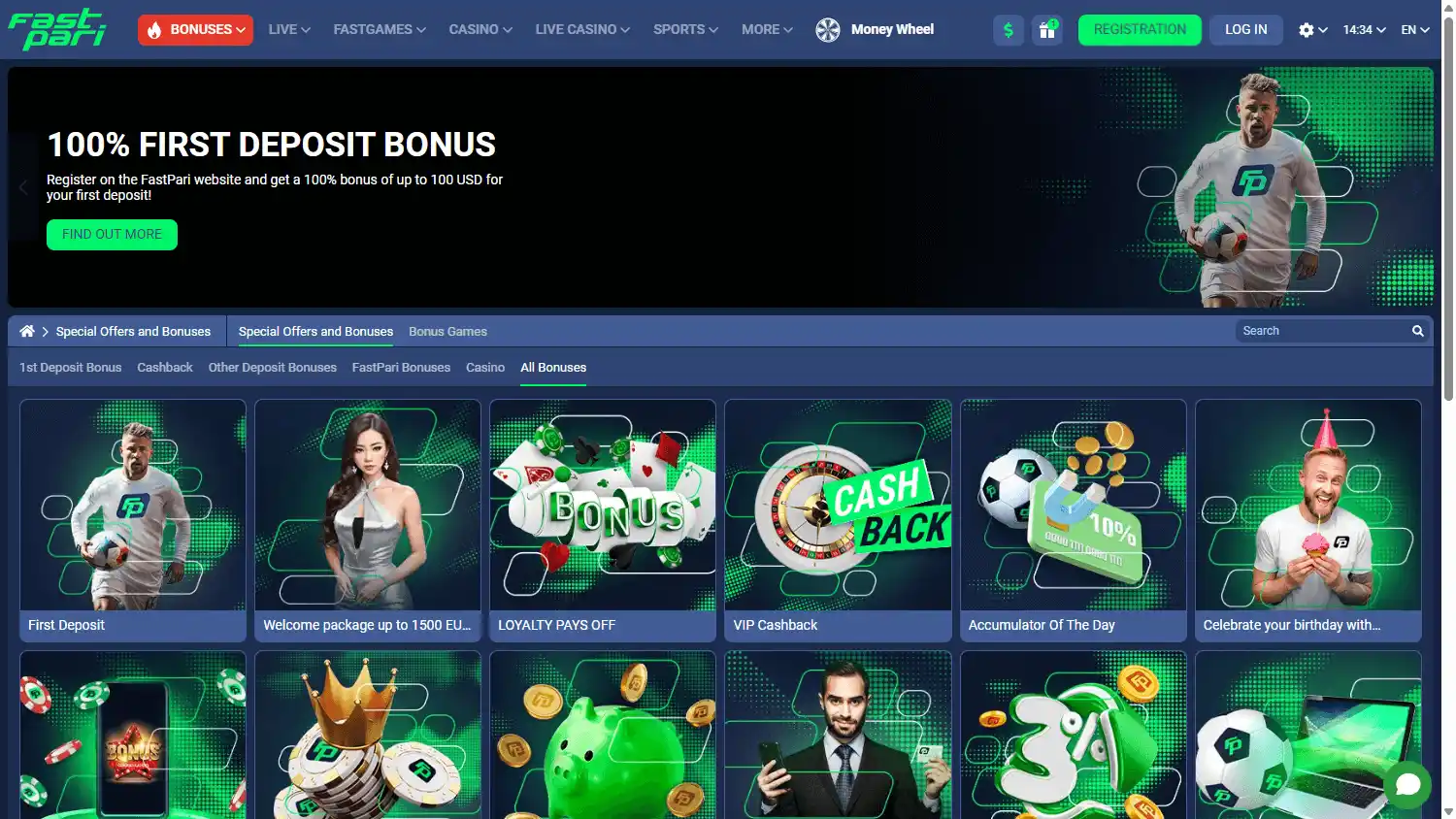 FastPari Casino screenshot 3
