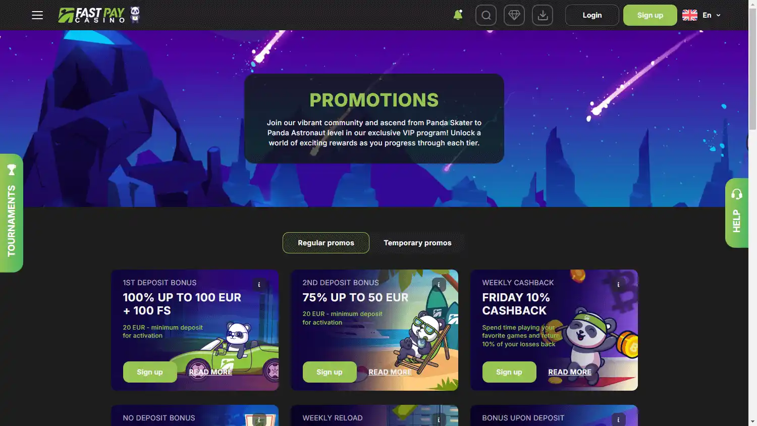 FastPay Casino screenshot 2