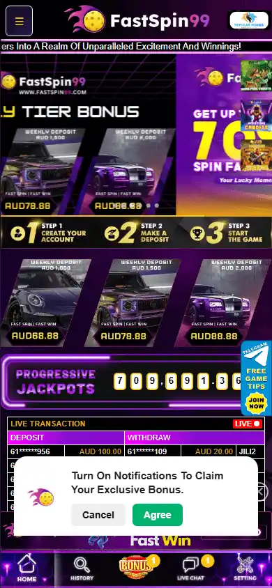 FastSpin99 Casino screenshot 3