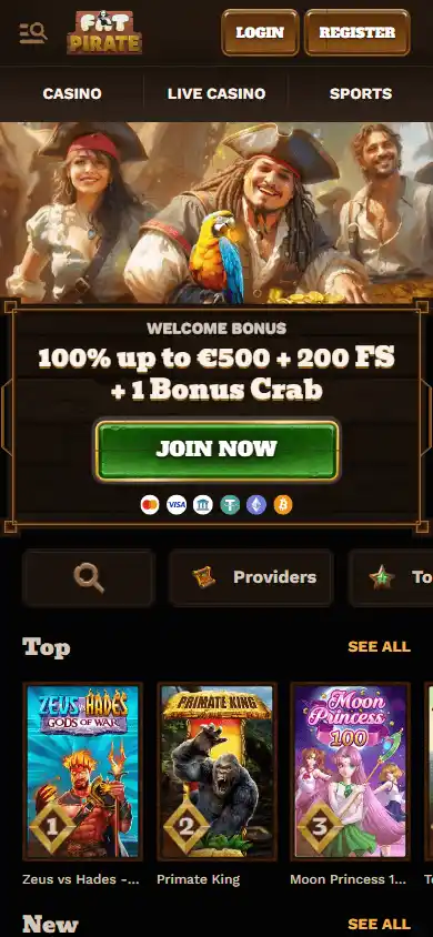 FatPirate Casino screenshot 4