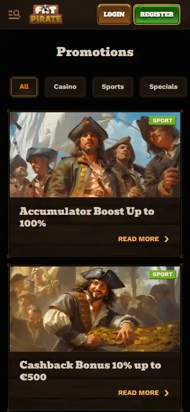 FatPirate Casino screenshot 6