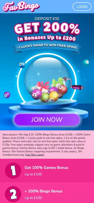 Fav Bingo Casino screenshot 2