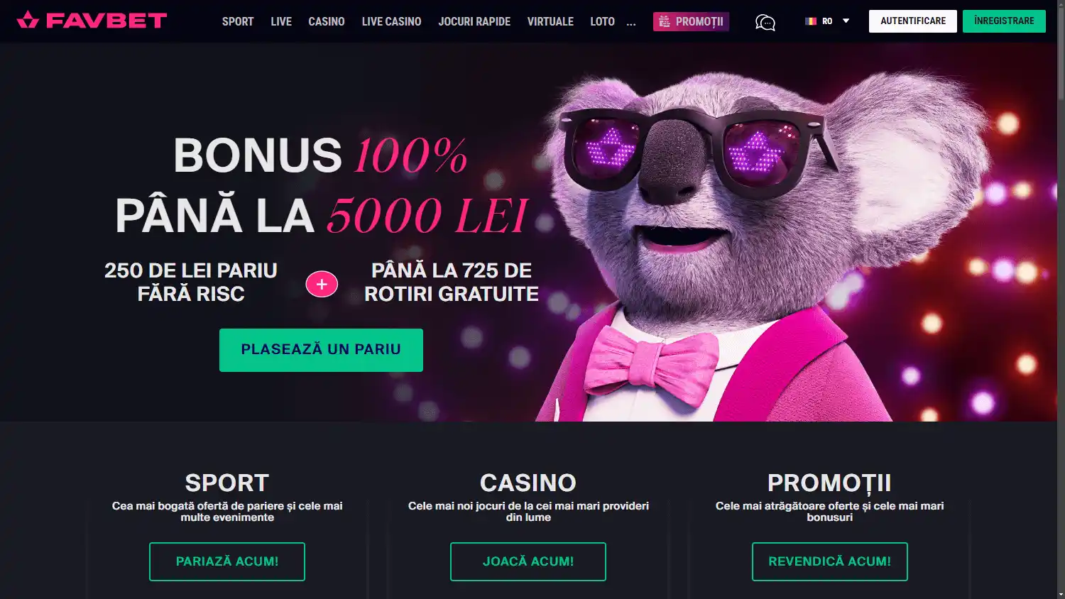 Favbet Casino RO screenshot 1