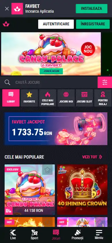 Favbet Casino RO screenshot 5