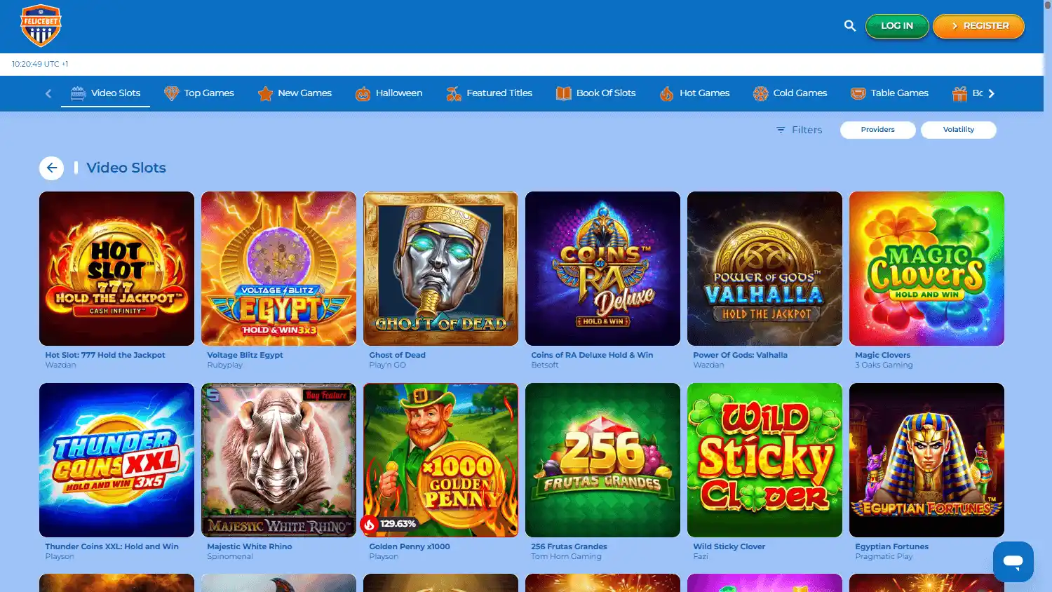 FeliceBet Casino screenshot 2