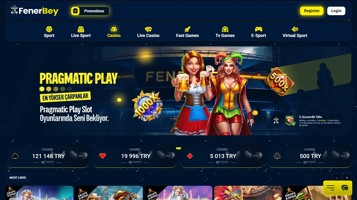 FenerBey Casino screenshot 2