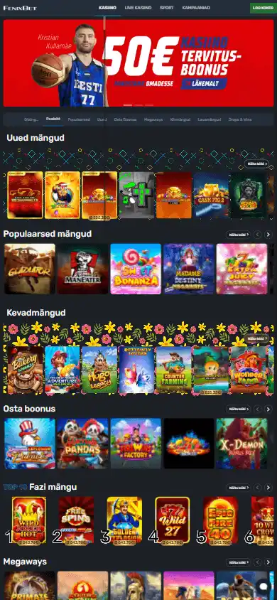 Fenixbet Casino EE screenshot 3