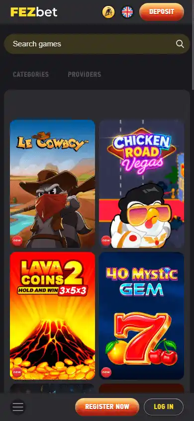 FEZbet Casino screenshot 6