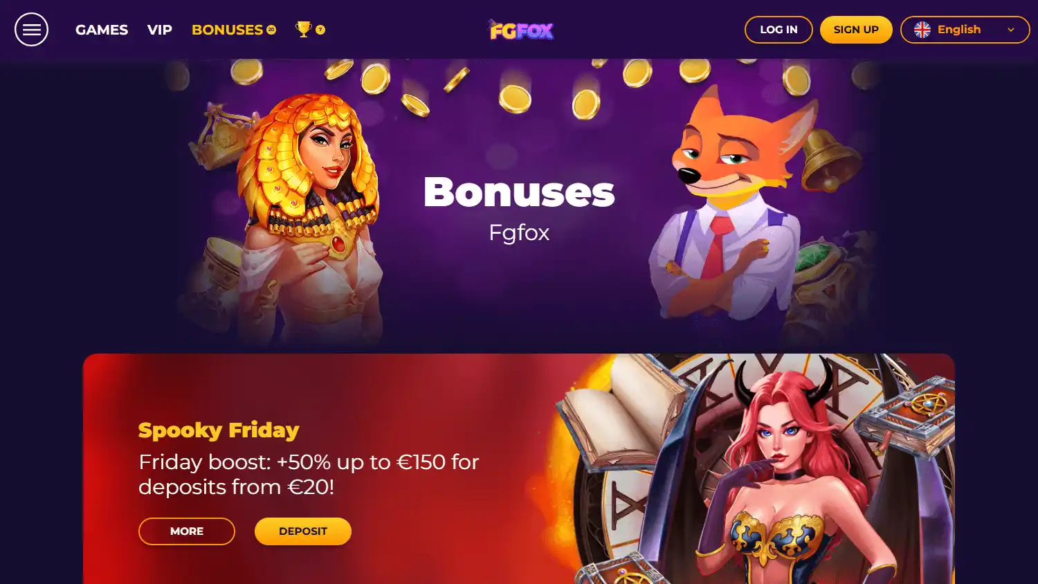 FgFox Casino screenshot 3