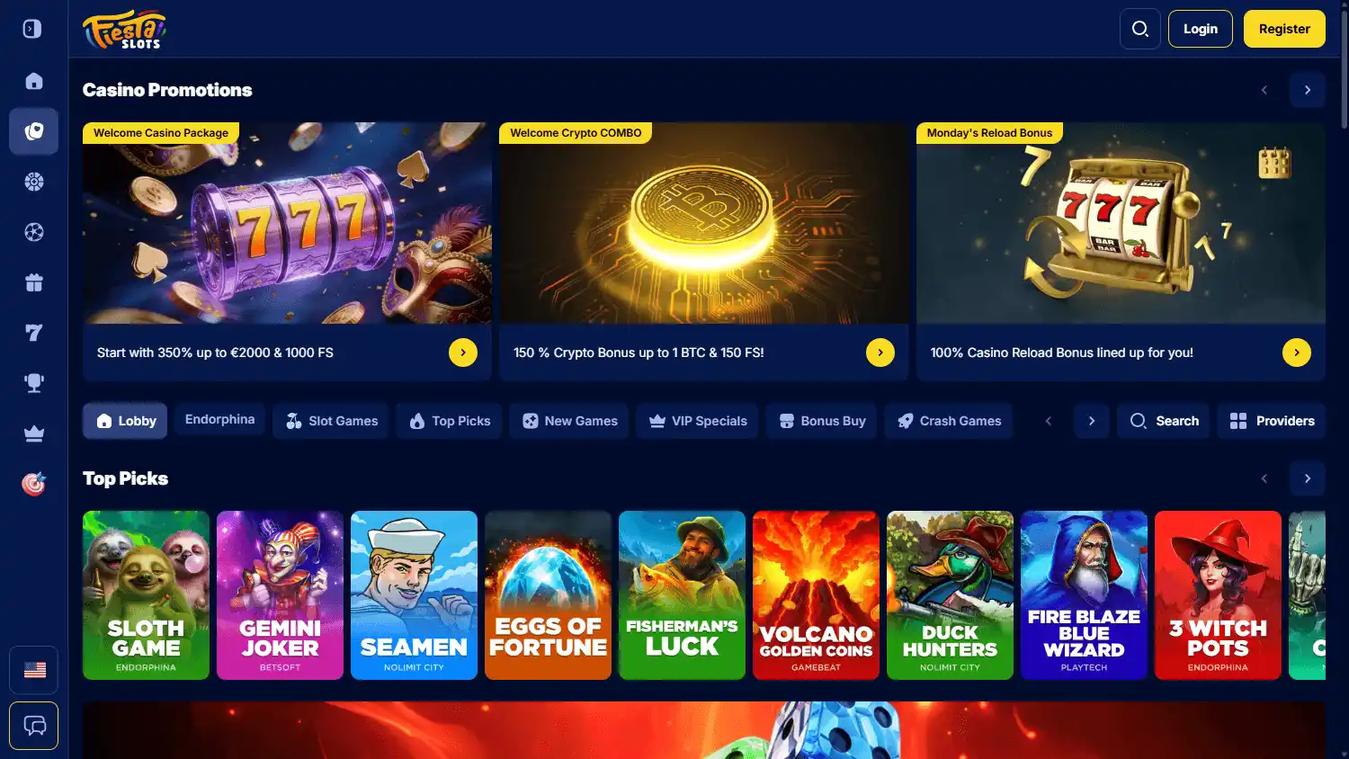FiestaSlots Casino screenshot 2