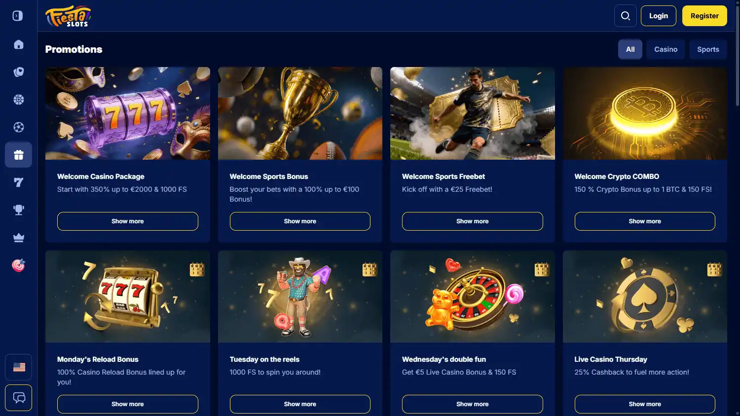 FiestaSlots Casino screenshot 3