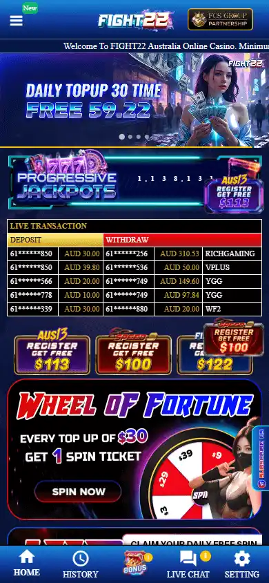 Fight 22 Casino screenshot 3
