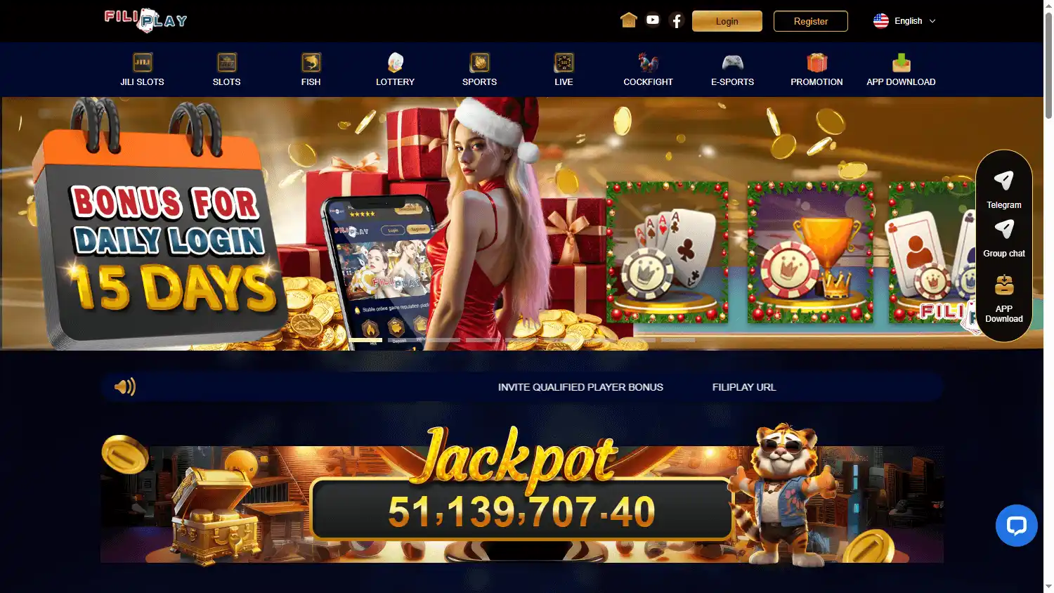 Fili Play Casino screenshot 1