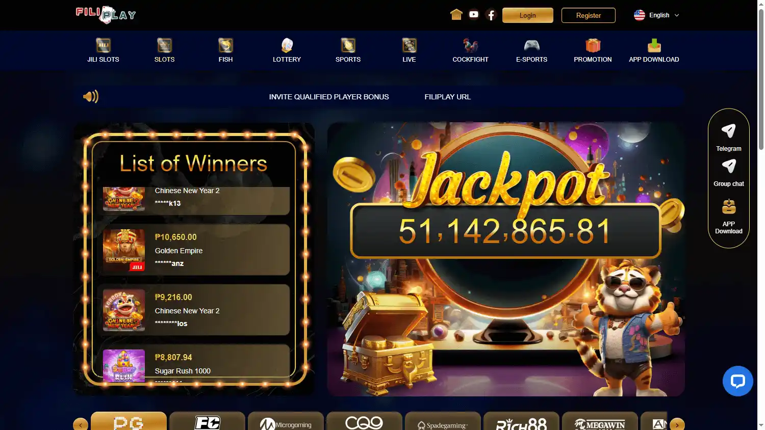 Fili Play Casino screenshot 2