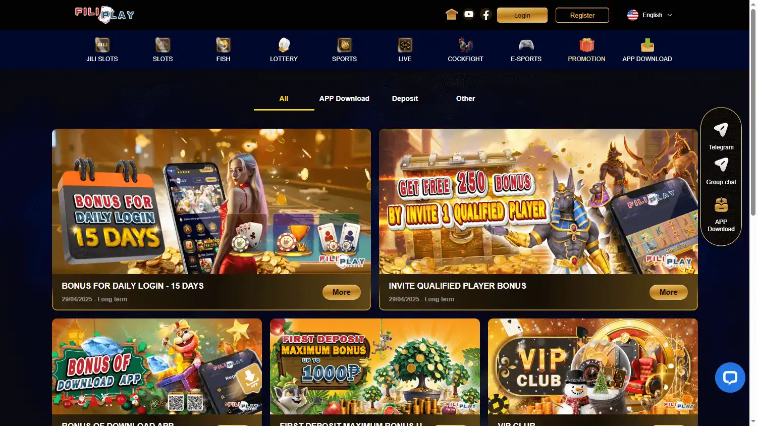 Fili Play Casino screenshot 3