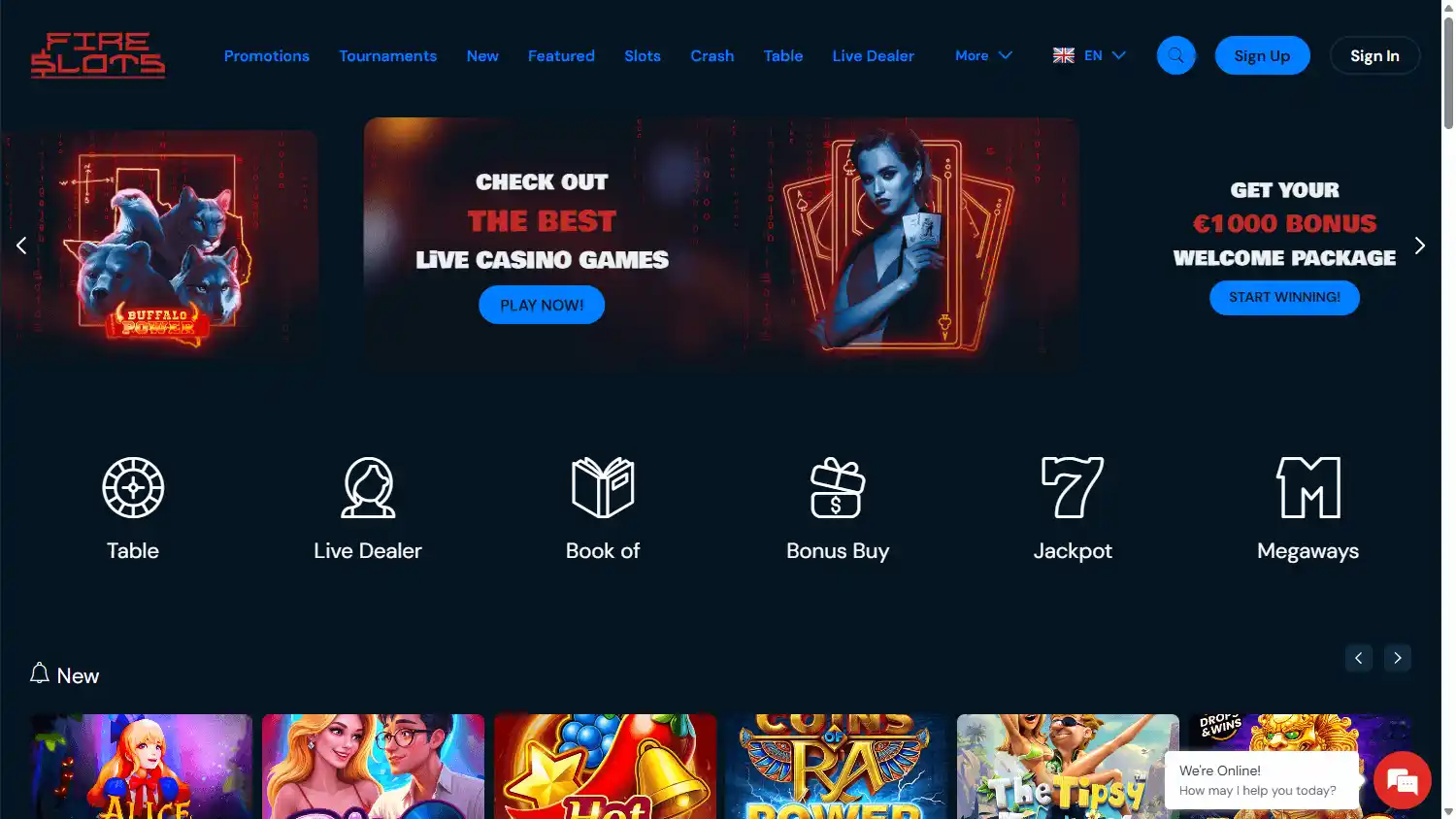 FireSlots Casino screenshot 1