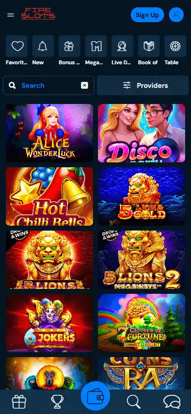 FireSlots Casino screenshot 5