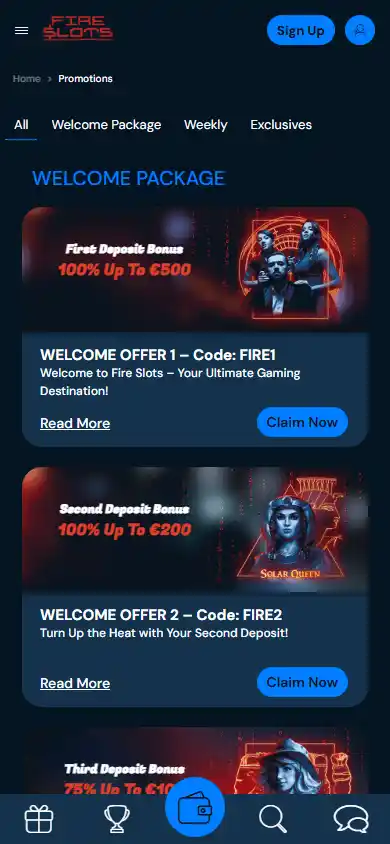 FireSlots Casino screenshot 6