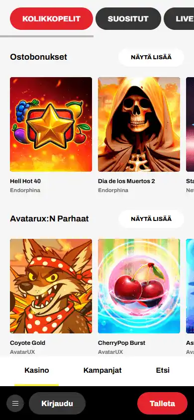 Firespin Casino screenshot 5