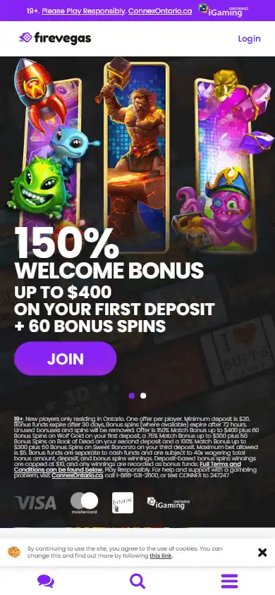 Firevegas Casino screenshot 3