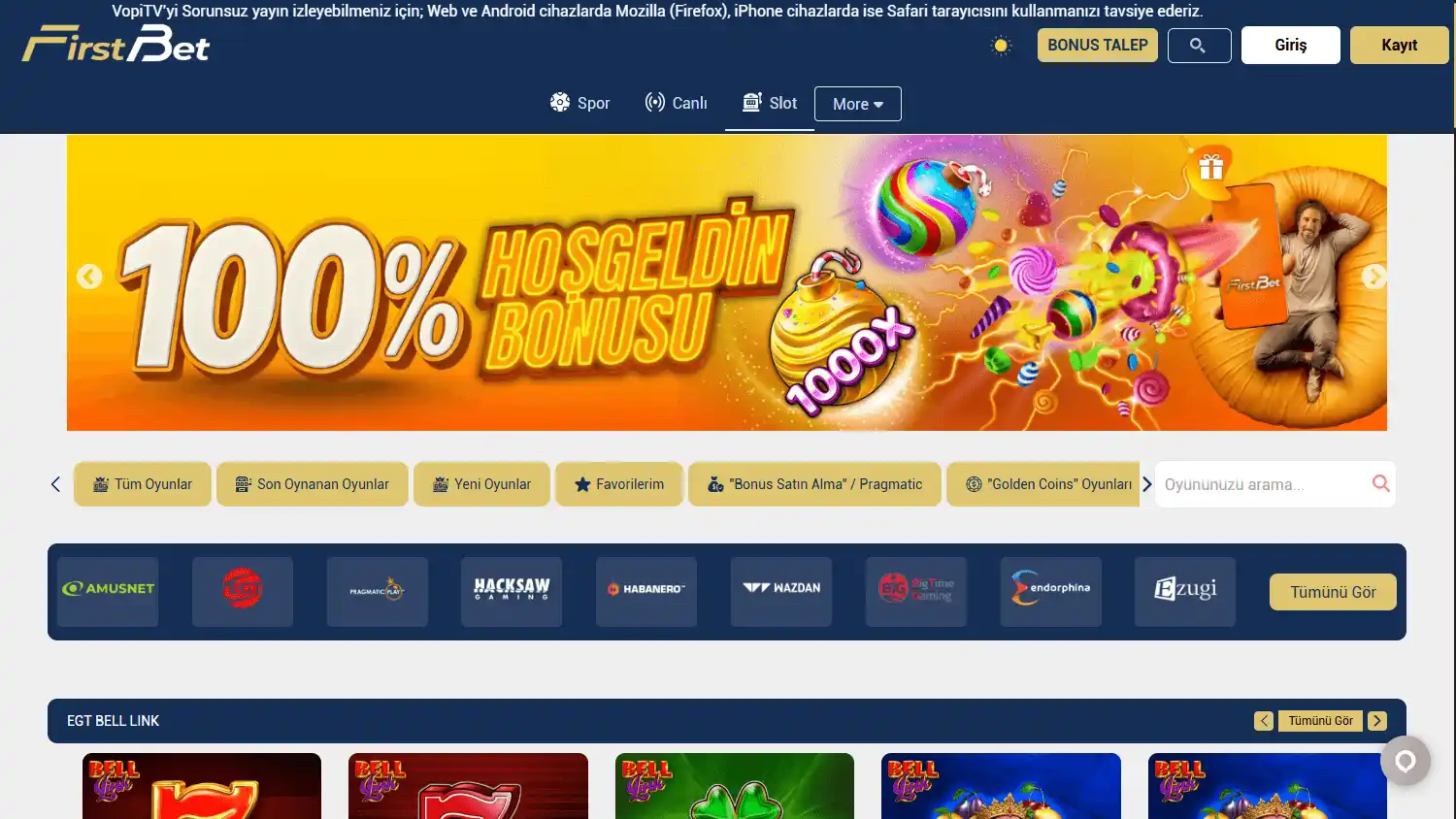 FirstBet Casino screenshot 2