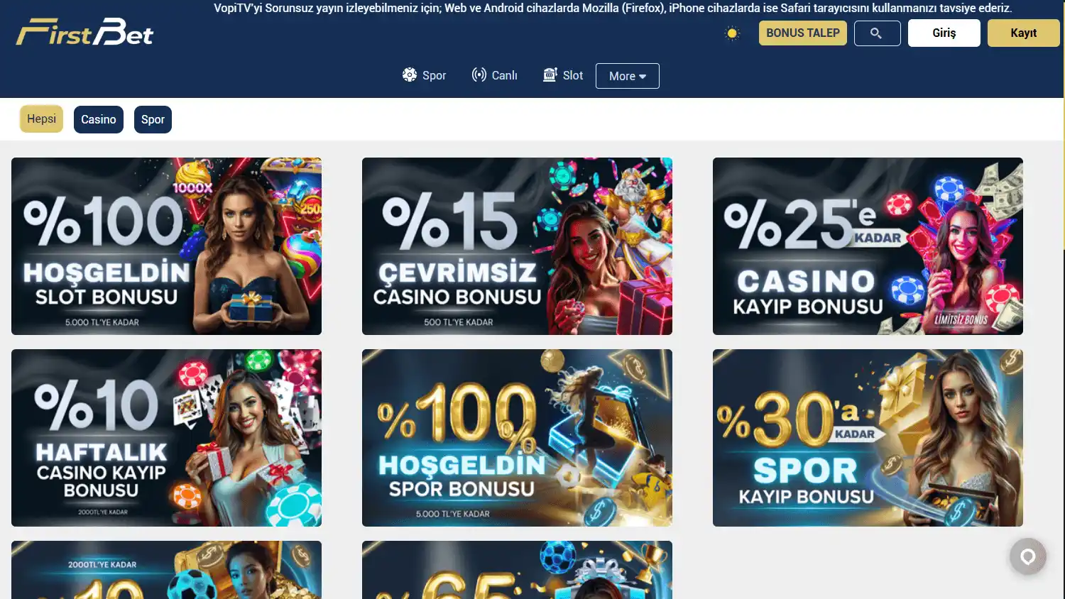 FirstBet Casino screenshot 3